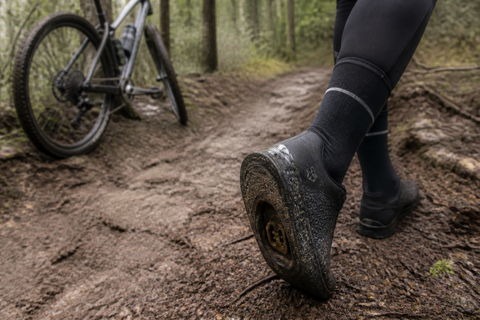 Couvre-chaussure VTT : utile en XC ou accessoire de route recyclé ?