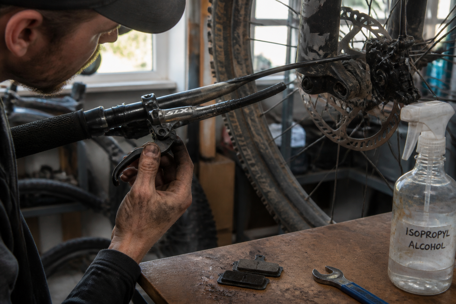 Frein VTT hydraulique : les signes qui montrent qu’il faut intervenir