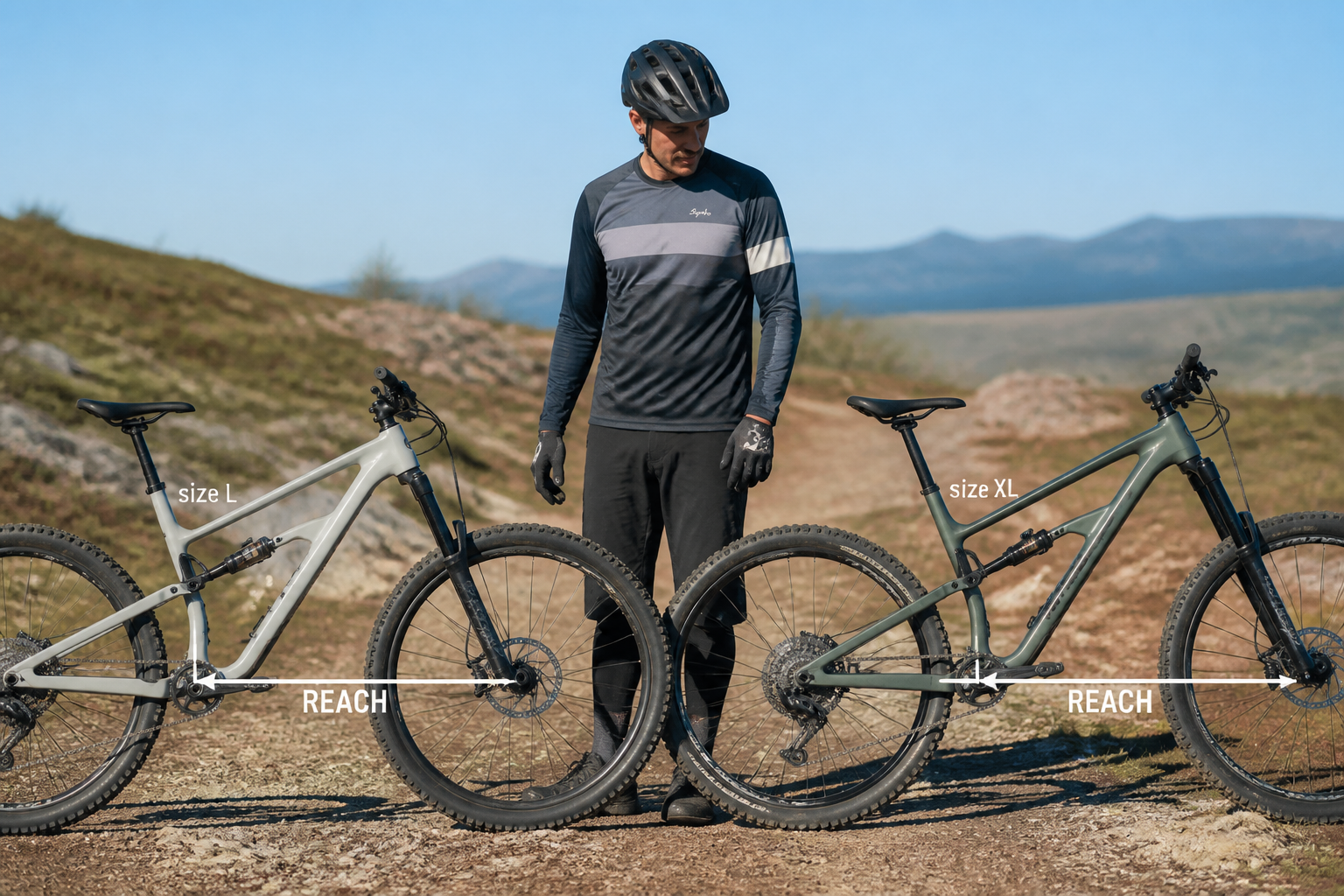 Quelle taille de VTT choisir quand on hésite entre deux cadres ?