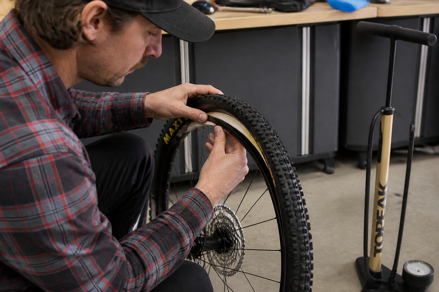 Valve tubeless VTT : comment éviter les pertes de pression répétées